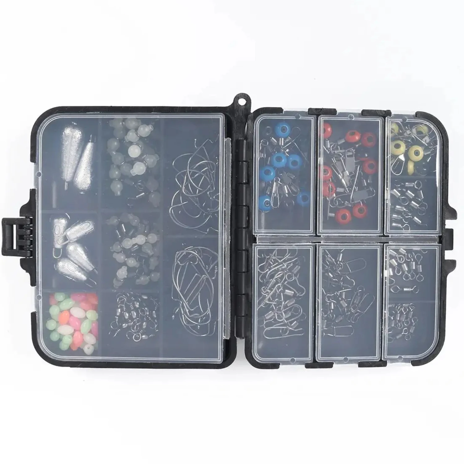 Fishing Accessories Set Including Crank Fishing Sinker Weights, Bearings Fishing Swivels, Boards, Fishing Equipment Box
Fishing Accessories Set Including Crank Fishing Sinker Weights, Bearings Fishing Swivels, Boards, Fishing Equipment Box