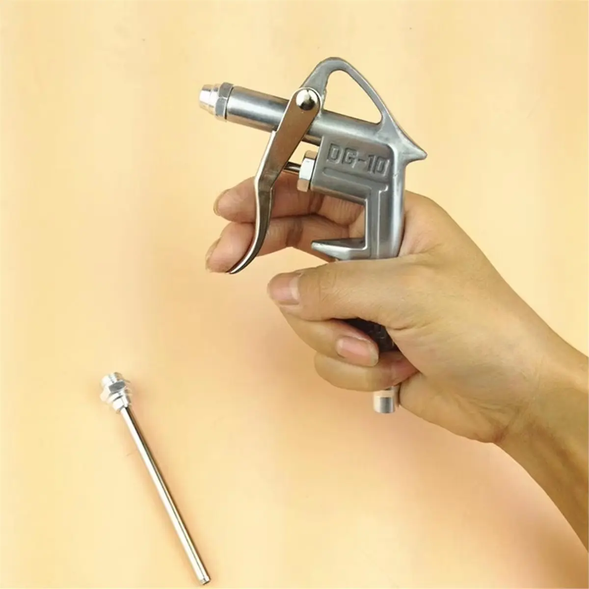 NEW Air Blow PistolTrigger Cleaner Compressor Dust Blower Nozzle Cleaning Tool for Compressor Portable Cleaning Supplies
NEW Air Blow PistolTrigger Cleaner Compressor Dust Blower Nozzle Cleaning Tool for Compressor Portable Cleaning Supplies