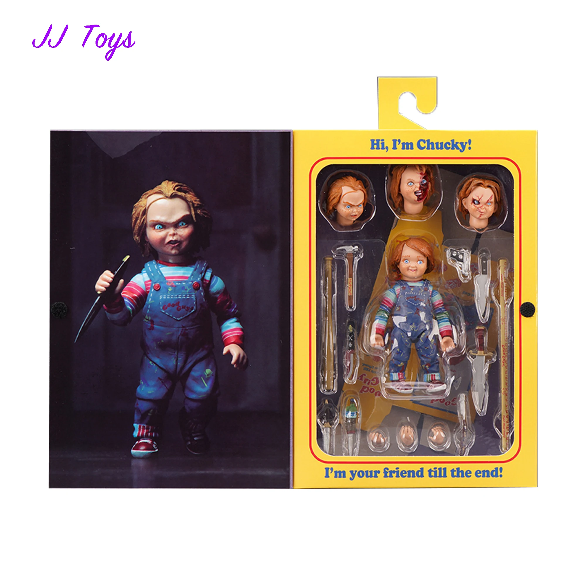 12cm Halloween Gift Child‘s Play Movie Figures Chucky Action Figure Statue Model Doll Collection Toys Gifts
12cm Halloween Gift Child‘s Play Movie Figures Chucky Action Figure Statue Model Doll Collection Toys Gifts