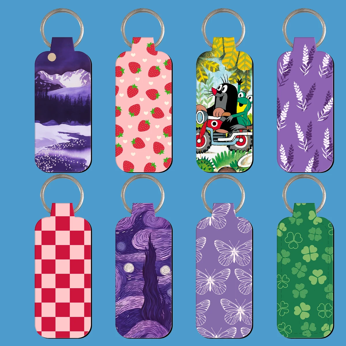 Red Checks Clip On Lipstick Holder Van Ghoh Keychain Print Strawberry Keyring Trendy Lip Balm Bag Charms Cosplay Accessories
Red Checks Clip On Lipstick Holder Van Ghoh Keychain Print Strawberry Keyring Trendy Lip Balm Bag Charms Cosplay Accessories