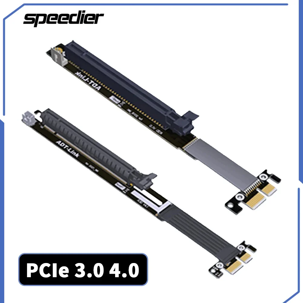 R13 Series PCIe 4.0 3.0 X1 Riser Cable Gen4 X1 To X16 Graphics Card Extension Mining BTC For NVidia AMD GPU Full Speed
R13 Series PCIe 4.0 3.0 X1 Riser Cable Gen4 X1 To X16 Graphics Card Extension Mining BTC For NVidia AMD GPU Full Speed