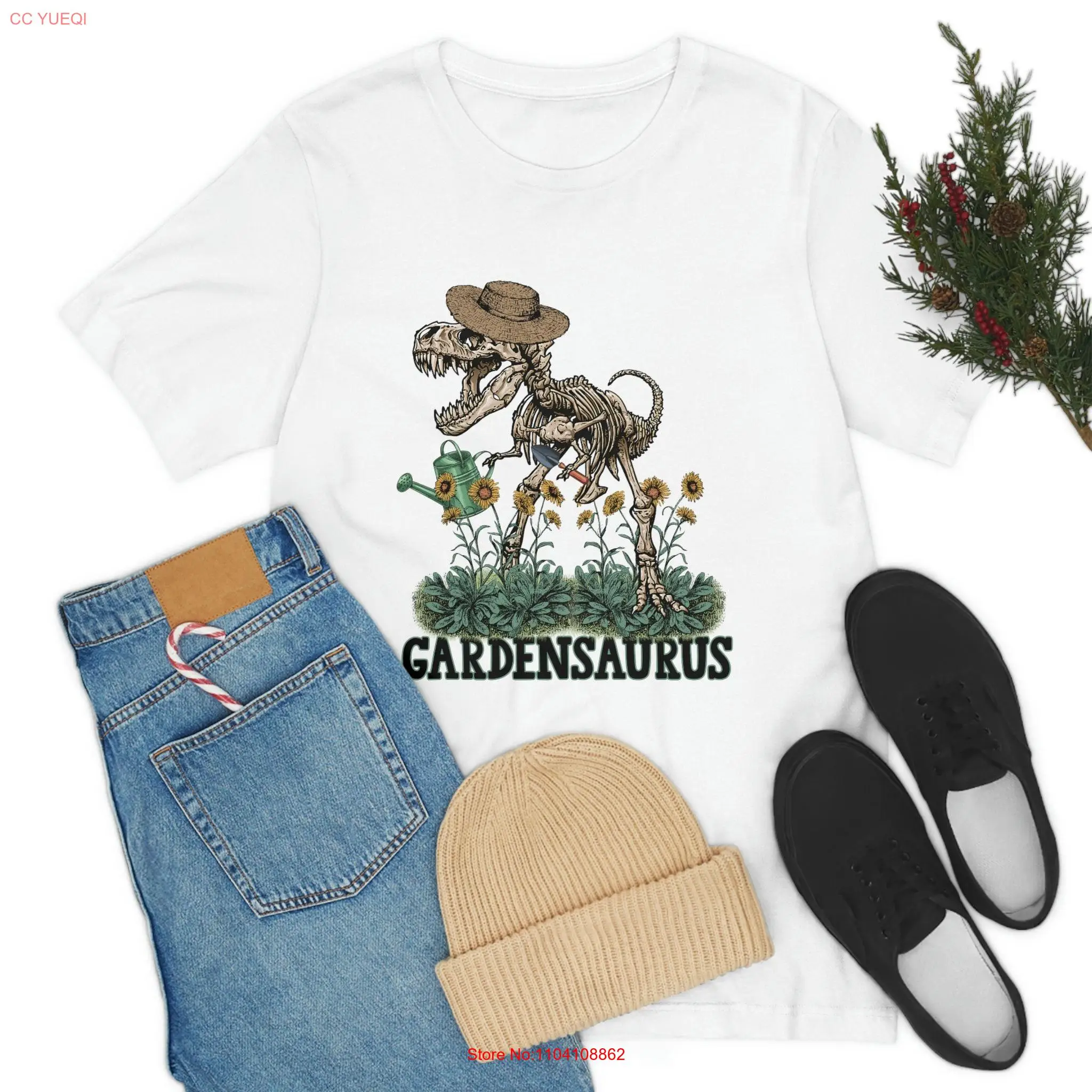 Садовая футболка из 100% хлопка для взрослых Gardensaurus с длинными или короткими рукавами
Садовая футболка из 100% хлопка для взрослых Gardensaurus с длинными или короткими рукавами