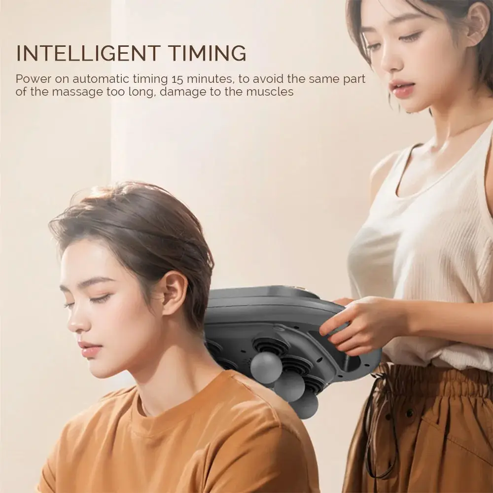 2000mAh Wireless Electric Body Massager for Waist and Tissues Hot & Cold Deep Percussion with Heat Application
2000mAh Wireless Electric Body Massager for Waist and Tissues Hot & Cold Deep Percussion with Heat Application