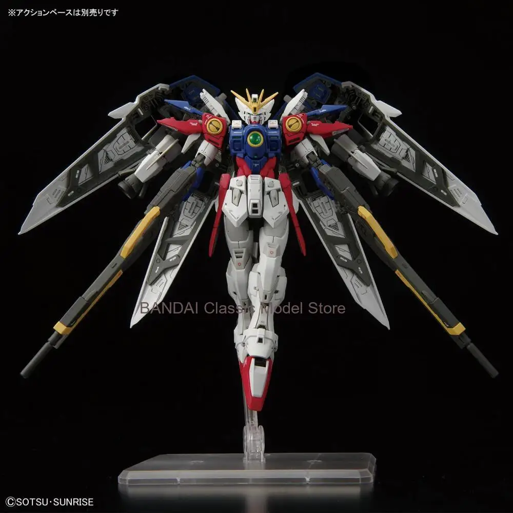 В наличии BANDAI RG 1/144 Новая сборная модель Mobile Report Gundam Wing XXXG-00W0 Wing Gundam Zero, аниме-фигурка, игрушка
В наличии BANDAI RG 1/144 Новая сборная модель Mobile Report Gundam Wing XXXG-00W0 Wing Gundam Zero, аниме-фигурка, игрушка