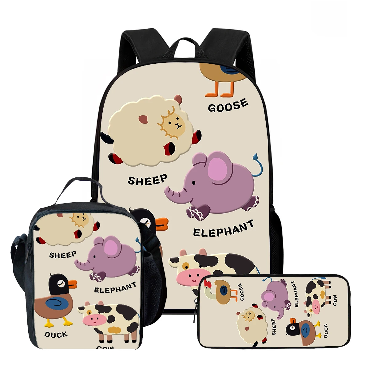 Cartoon Child School Backpack With Lunch Bags Pencil Bags For Age 4-9,Light Weight School Bags For Boys Girls
Cartoon Child School Backpack With Lunch Bags Pencil Bags For Age 4-9,Light Weight School Bags For Boys Girls