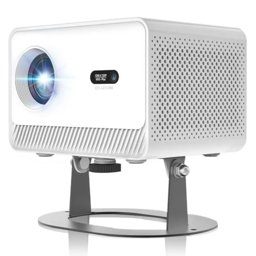 Smart Portable Mini Projector with WiFi and Bluetooth 4K Support 300 ANSI Lumens Android 13 Auto Keystone Correction Electric F
Smart Portable Mini Projector with WiFi and Bluetooth 4K Support 300 ANSI Lumens Android 13 Auto Keystone Correction Electric F