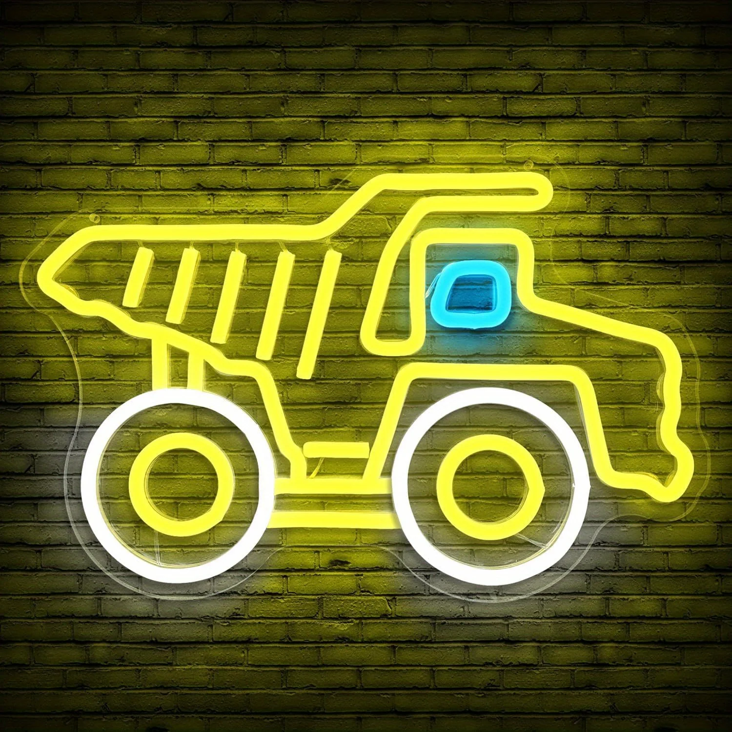 Yellow Dump Truck Construction LED Neon Sign Dimmable USB for Kids Room Boy Bedroom Playroom Decor Vehicle Theme Night Light
Yellow Dump Truck Construction LED Neon Sign Dimmable USB for Kids Room Boy Bedroom Playroom Decor Vehicle Theme Night Light