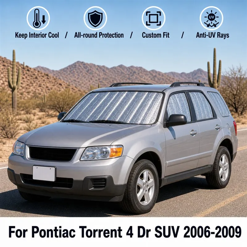 For Pontiac Torrent 4 Dr SUV 2006-2009 Full Set Car Window Sunshades UV Block Privacy Heat Insulated Foldable Car Curtain
For Pontiac Torrent 4 Dr SUV 2006-2009 Full Set Car Window Sunshades UV Block Privacy Heat Insulated Foldable Car Curtain