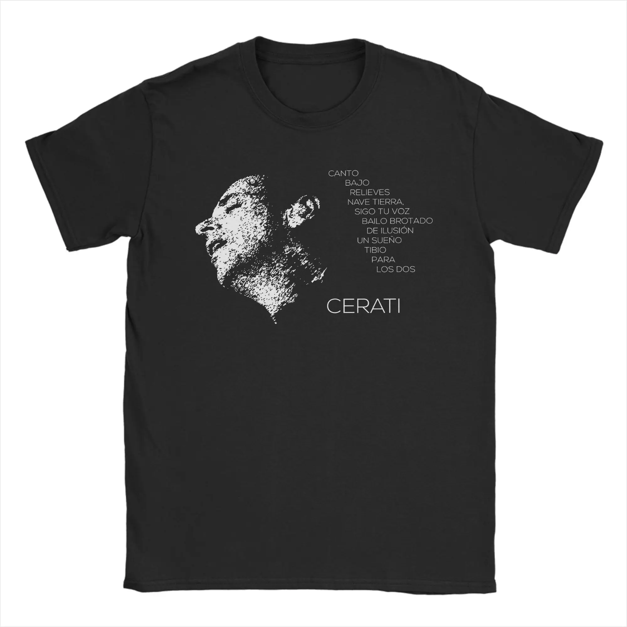 Humorous Gustavo Cerati T-Shirts Men O Neck Pure Cotton T Shirt Short Sleeve Tee Shirt Birthday Gift Clothing 
Humorous Gustavo Cerati T-Shirts Men O Neck Pure Cotton T Shirt Short Sleeve Tee Shirt Birthday Gift Clothing