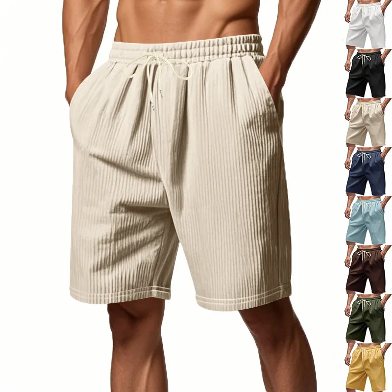 2026 Male Summer Men Corduroy Shorts Casual Lightweight Loose Fit Men's Beach Board Shorts Short Pants Trousers
2026 Male Summer Men Corduroy Shorts Casual Lightweight Loose Fit Men's Beach Board Shorts Short Pants Trousers