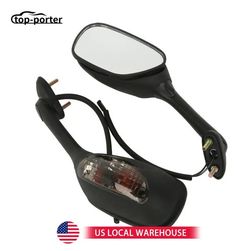 1Set Rearview Mirrors with Turn Signal Fit For Suzuki GSXR 1000 GSXR600 GSX-R 750 06-24
1Set Rearview Mirrors with Turn Signal Fit For Suzuki GSXR 1000 GSXR600 GSX-R 750 06-24