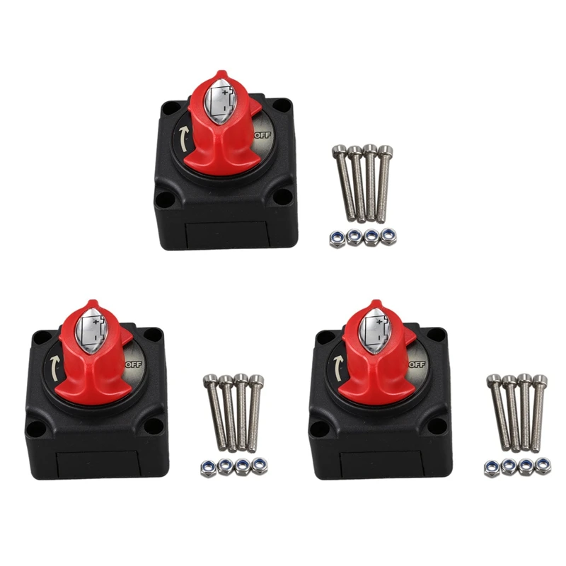 3X Automotive 300A Battery Isolator Disconnector Circuit Breaker Disconnect Switch For Car Boat Yacht Atv-A82M
3X Automotive 300A Battery Isolator Disconnector Circuit Breaker Disconnect Switch For Car Boat Yacht Atv-A82M