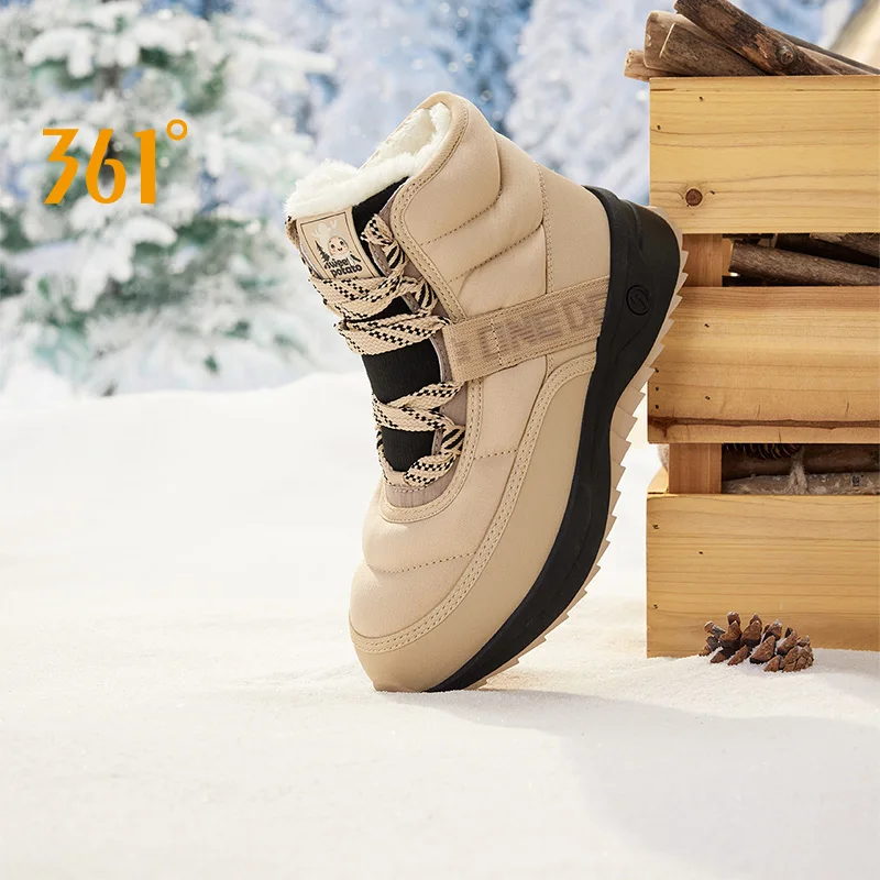 361 Degrees Women's Snow Boots New Autumn Winter Plush High-top Water-repellent Non-slip Warm Fashion Female Sneakers 682446716A
361 Degrees Women's Snow Boots New Autumn Winter Plush High-top Water-repellent Non-slip Warm Fashion Female Sneakers 682446716A