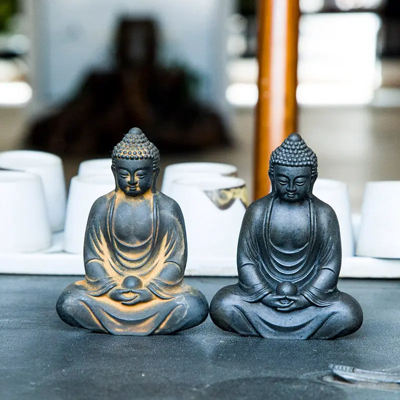Cast Iron-like Buddha Statue Small Decorative Item for The Buddha's Altar Suitable for Offering To The Buddha Home Decoration
Cast Iron-like Buddha Statue Small Decorative Item for The Buddha's Altar Suitable for Offering To The Buddha Home Decoration