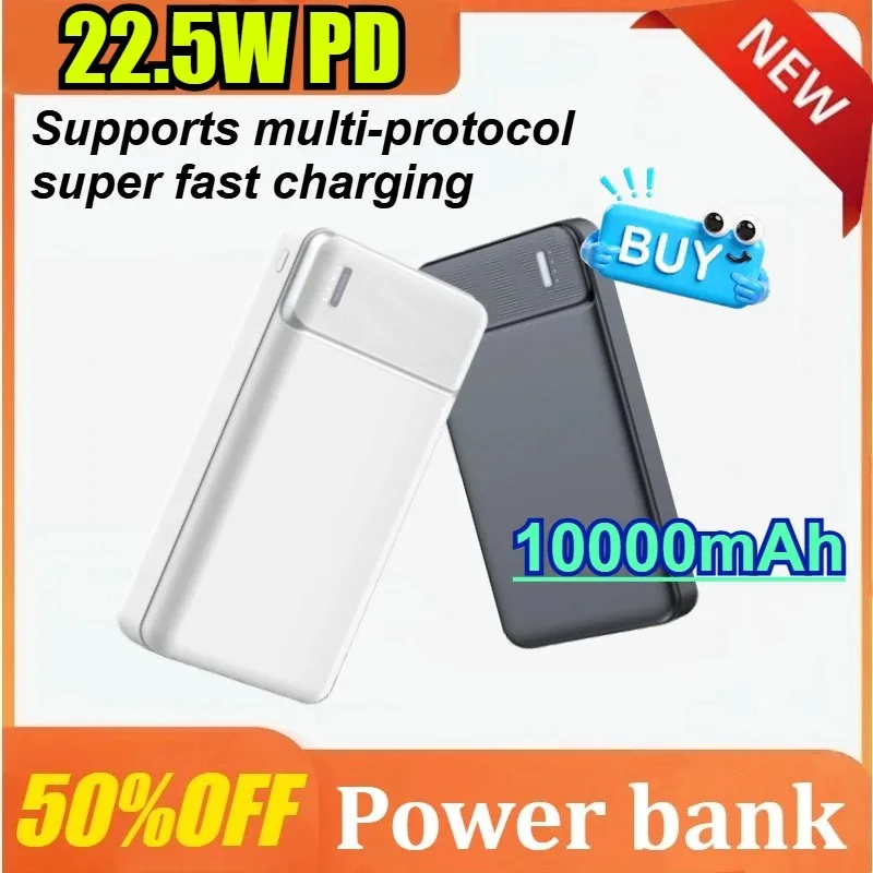 10000mAh Power Bank Portable Super Fast Charging External Battery High Capacity USB Port Powerbank for IPhone for Android
10000mAh Power Bank Portable Super Fast Charging External Battery High Capacity USB Port Powerbank for IPhone for Android
