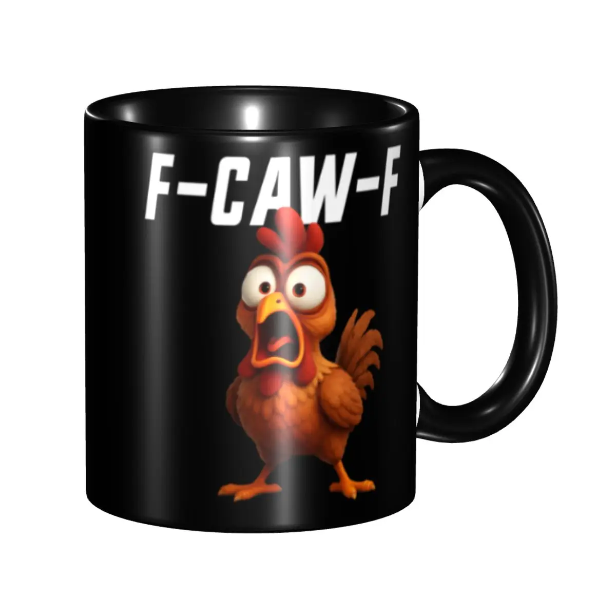 Funny F-Caw-F Chicken FCAWF Coffee Mugs DIY Personalized Ceramic Mug Cup Creative Gift
Funny F-Caw-F Chicken FCAWF Coffee Mugs DIY Personalized Ceramic Mug Cup Creative Gift
