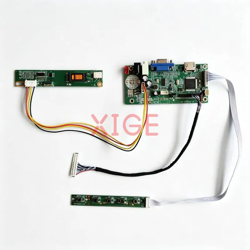For N150X3 N150X6 TX38D81VC1CA N150X2 LCD Monitor Controller Drive Board DIY Kit 1-CCFL HDMI+VGA 1024x768 1024*768 LVDS 30-Pins
For N150X3 N150X6 TX38D81VC1CA N150X2 LCD Monitor Controller Drive Board DIY Kit 1-CCFL HDMI+VGA 1024x768 1024*768 LVDS 30-Pins