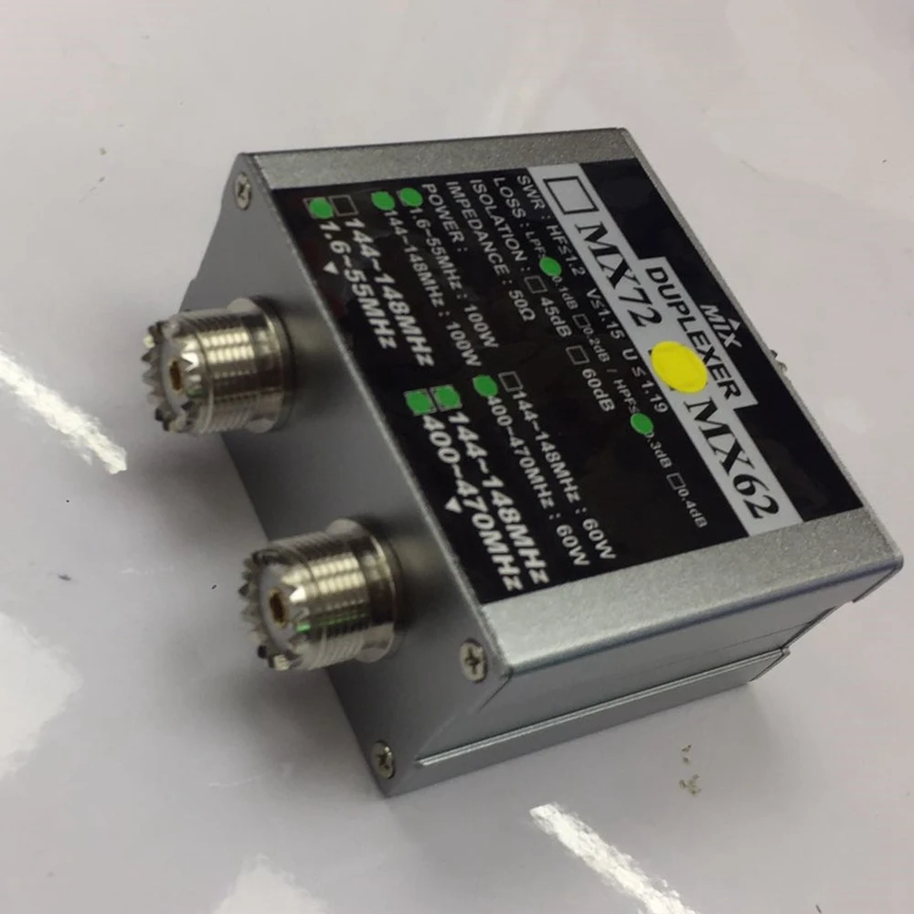 RA-MX62 HAM Антенный комбайнер различной частоты (HF / VHF / UHF) Линейный комбайн Транзитная станция
RA-MX62 HAM Антенный комбайнер различной частоты (HF / VHF / UHF) Линейный комбайн Транзитная станция