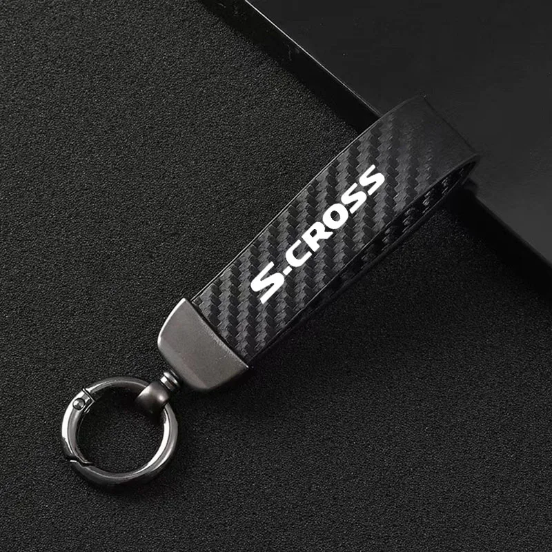 Carbon Fiber Style Car Keychain Microfiber Leather Key Chain For Suzuki SX4 S-Cross S Cross 2014-2018 2019 2020 Accessories
Carbon Fiber Style Car Keychain Microfiber Leather Key Chain For Suzuki SX4 S-Cross S Cross 2014-2018 2019 2020 Accessories