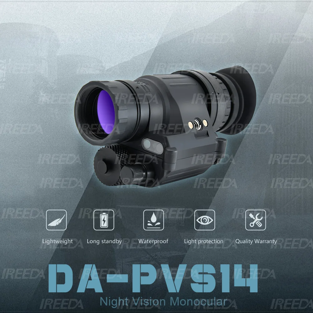 DA-Cheap Durable PVS14 Gen2+ White Phosphor Hight Performance Night Vision Monocular Night Vision Monocular Housing
DA-Cheap Durable PVS14 Gen2+ White Phosphor Hight Performance Night Vision Monocular Night Vision Monocular Housing