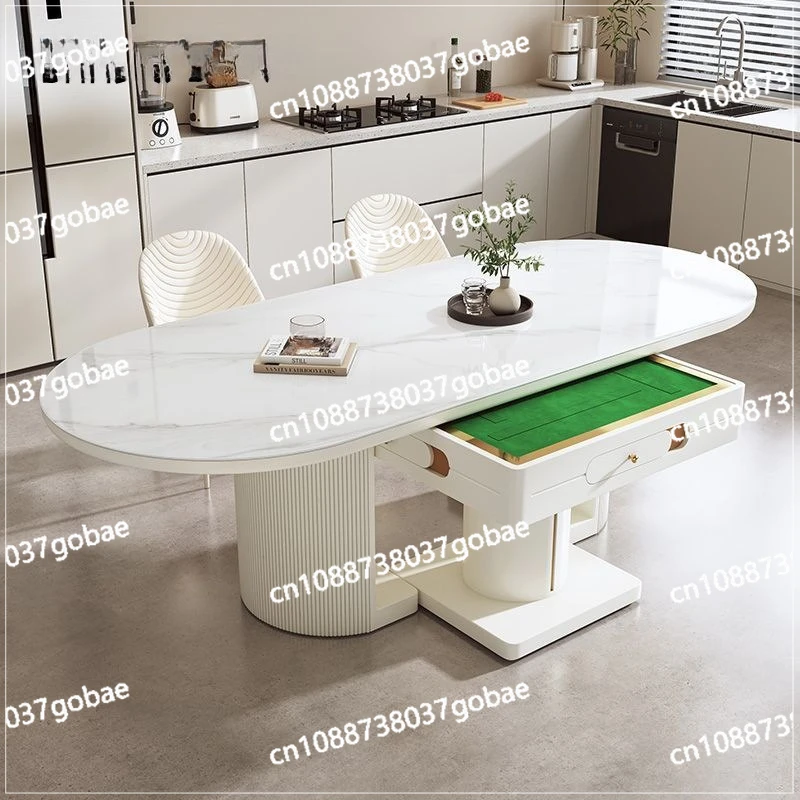 Fully Automatic Household Mahjong Table and Dining Table Dual-purpose Modern Simple Rock Slab Multi-functional Mahjong Machine
Fully Automatic Household Mahjong Table and Dining Table Dual-purpose Modern Simple Rock Slab Multi-functional Mahjong Machine