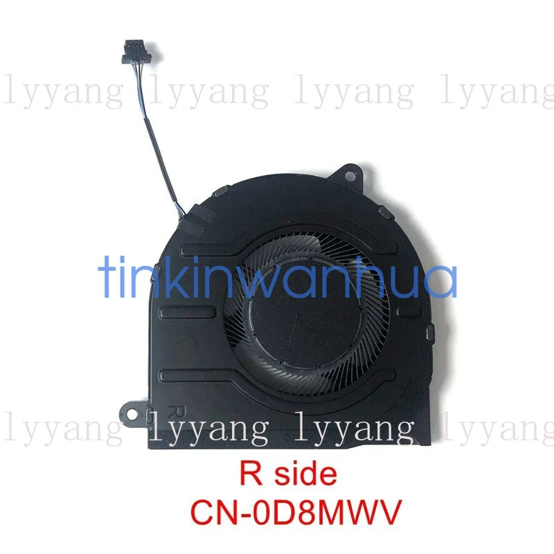 f For Dell G15 5530 G16 7630 notebook cooling fan 0HV9W8 0D8MWV 2023
f For Dell G15 5530 G16 7630 notebook cooling fan 0HV9W8 0D8MWV 2023