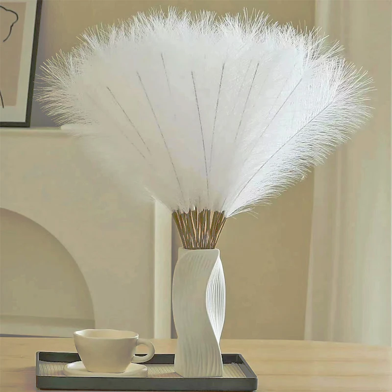 5Pcs Fluffy Pampas Grass Boho Decor Flower Fake Plant Reed Simulated For Vase Wedding Party Home Decoration Artificial Flowers
5Pcs Fluffy Pampas Grass Boho Decor Flower Fake Plant Reed Simulated For Vase Wedding Party Home Decoration Artificial Flowers
