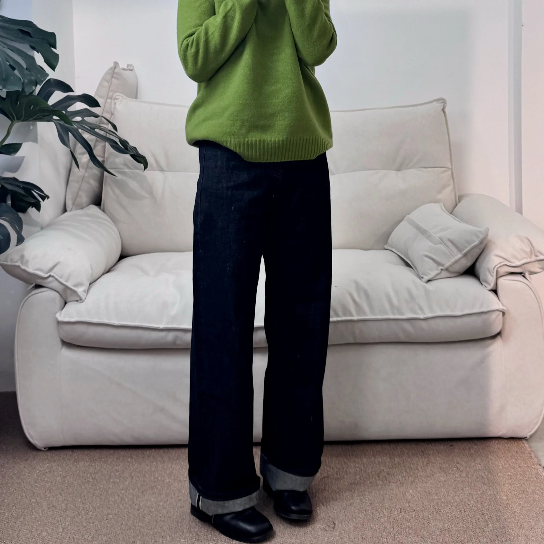 High Waist Straight Leg Jeans Women's Retro American Sle Cotton Pants Long Floor-Length Slimming Trousers for Ladies
High Waist Straight Leg Jeans Women's Retro American Sle Cotton Pants Long Floor-Length Slimming Trousers for Ladies