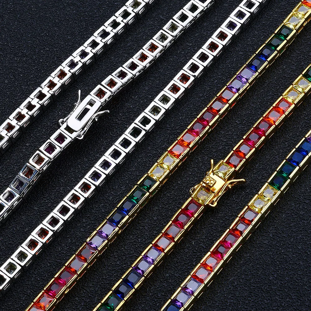 ICEBLING Hot Selling 4MM Colorful Iced Out Tennis Necklace Brass Cubic Zirconia Men's and Women's Hip Hop Jewelry Wholesale
ICEBLING Hot Selling 4MM Colorful Iced Out Tennis Necklace Brass Cubic Zirconia Men's and Women's Hip Hop Jewelry Wholesale