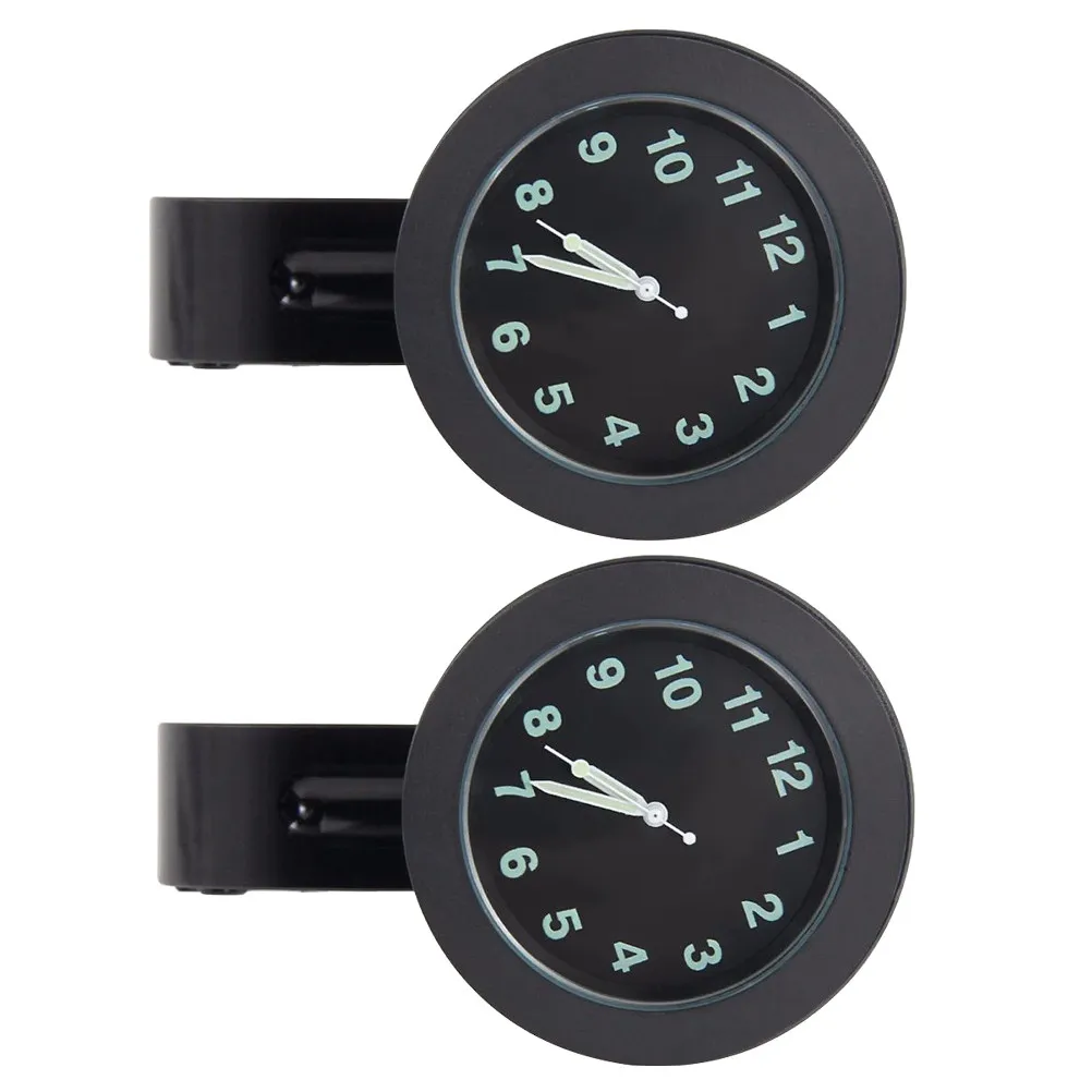2Pcs Motorcycle Handlebar Clock Digital Time Display Reliable Precision Minimalist Style Easy Installation for Bike Motorbike
2Pcs Motorcycle Handlebar Clock Digital Time Display Reliable Precision Minimalist Style Easy Installation for Bike Motorbike