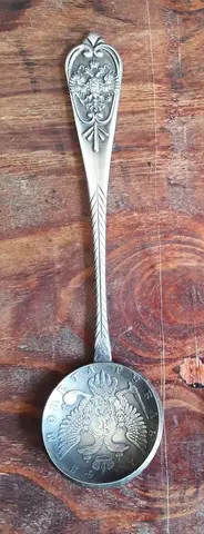 Type:#3  Russia COINS SPOONS,Coins are random.