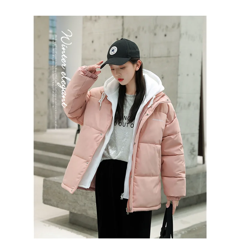 Women's New Style Blue Keep Warm Hooded Bread Coat Thicken Recreational Loose Down Jacket Versatile Temperament Comfortable Coat
Women's New Style Blue Keep Warm Hooded Bread Coat Thicken Recreational Loose Down Jacket Versatile Temperament Comfortable Coat