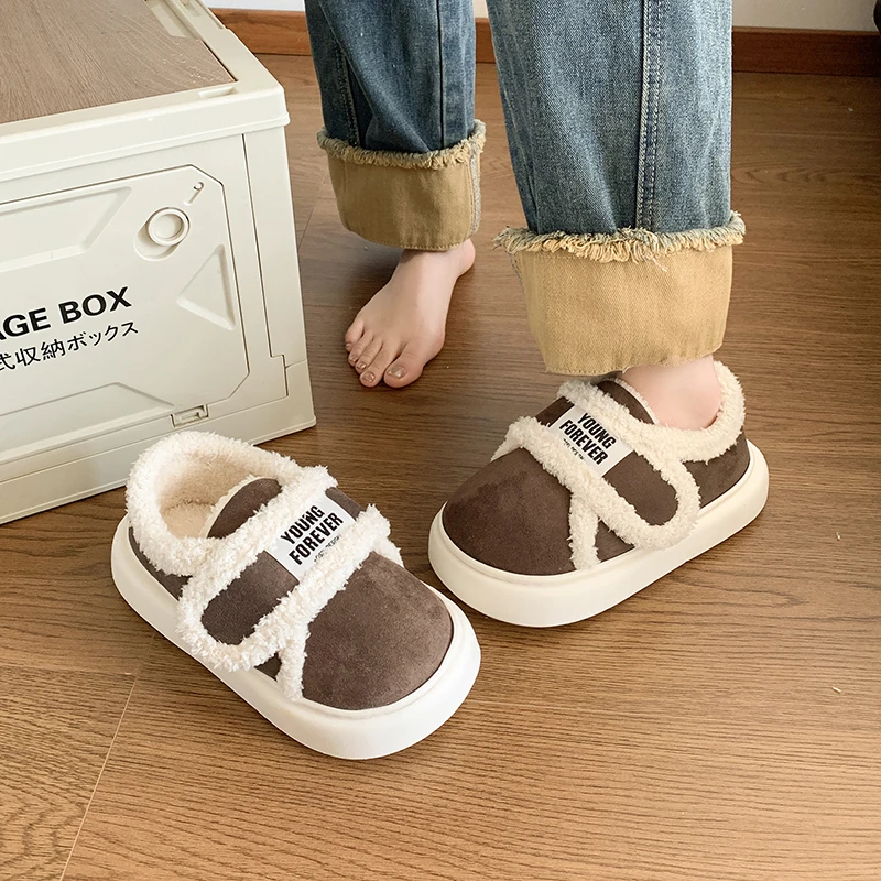 Padded Shoes 2024 New Snow Boots Winter Women Winter Footwear Plush Furry Ankle Shoes Faux Suede Booties Buckle Belt Botas Mujer
Padded Shoes 2024 New Snow Boots Winter Women Winter Footwear Plush Furry Ankle Shoes Faux Suede Booties Buckle Belt Botas Mujer