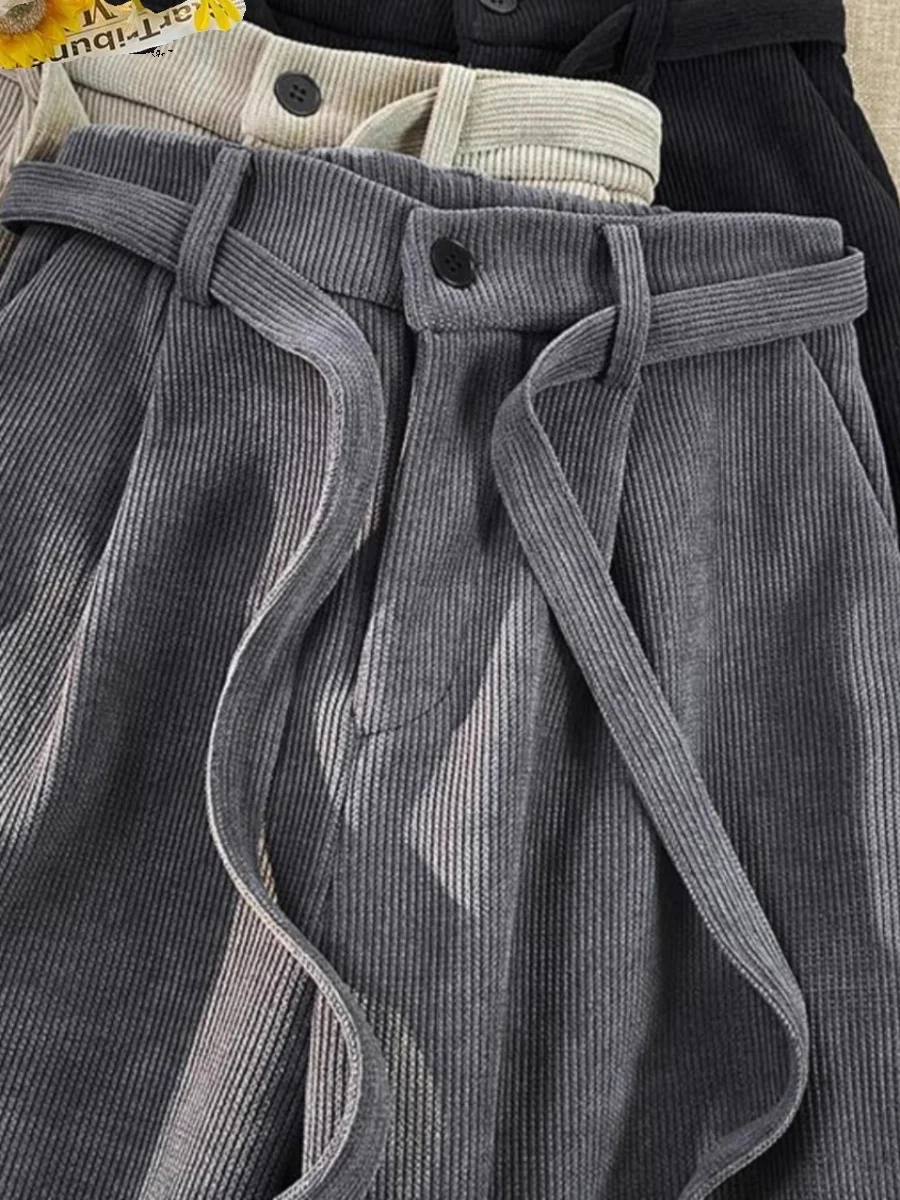 plus Size Men's Corduroy Pants Spring Autumn Sle Loose Wide Leg Long Trousers American Retro Slimming Effect Casual Trousers
plus Size Men's Corduroy Pants Spring Autumn Sle Loose Wide Leg Long Trousers American Retro Slimming Effect Casual Trousers