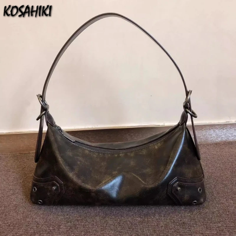 Trendy All Match Vintage Women's Handbags Sweet Cool Y2k Aesthetic Office Lady Shoulder Bags Fashion Female Casual Underarm Bag
Trendy All Match Vintage Women's Handbags Sweet Cool Y2k Aesthetic Office Lady Shoulder Bags Fashion Female Casual Underarm Bag