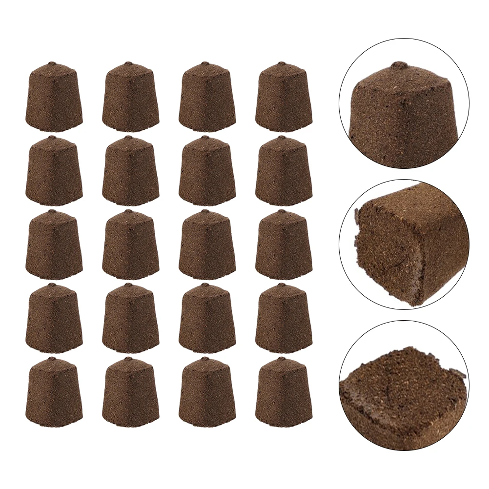 20 Pcs Seedling Blocks 30x30x40mm Soilless Cultivation Nutrient Rich Medium for Garden Plants Balcony Flower Supplies Gardening
20 Pcs Seedling Blocks 30x30x40mm Soilless Cultivation Nutrient Rich Medium for Garden Plants Balcony Flower Supplies Gardening