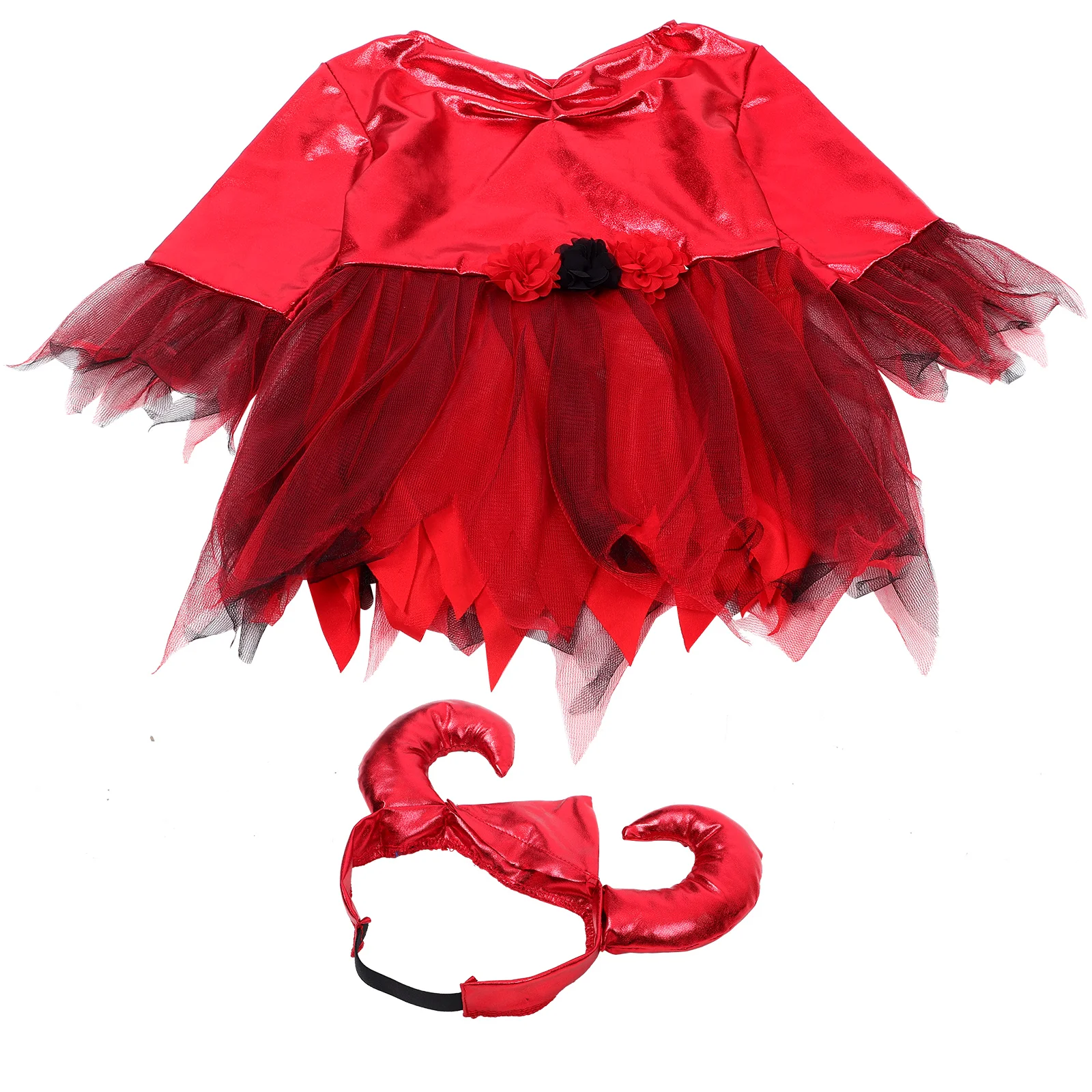 Little Dress Size Halloween Costume Set Girls Masquerade Party Clothing Kids Petal Design Headdress
Little Dress Size Halloween Costume Set Girls Masquerade Party Clothing Kids Petal Design Headdress