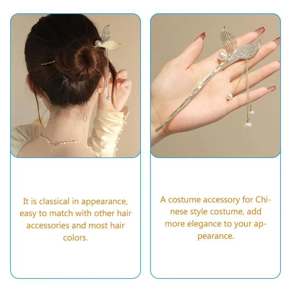 Pearl Pins Accessories Hanfu Tassel Zinc Alloy Chopsticks Women Chinese Style Hair Sticks Vintage Elegant Hair Pin Bridal
Pearl Pins Accessories Hanfu Tassel Zinc Alloy Chopsticks Women Chinese Style Hair Sticks Vintage Elegant Hair Pin Bridal