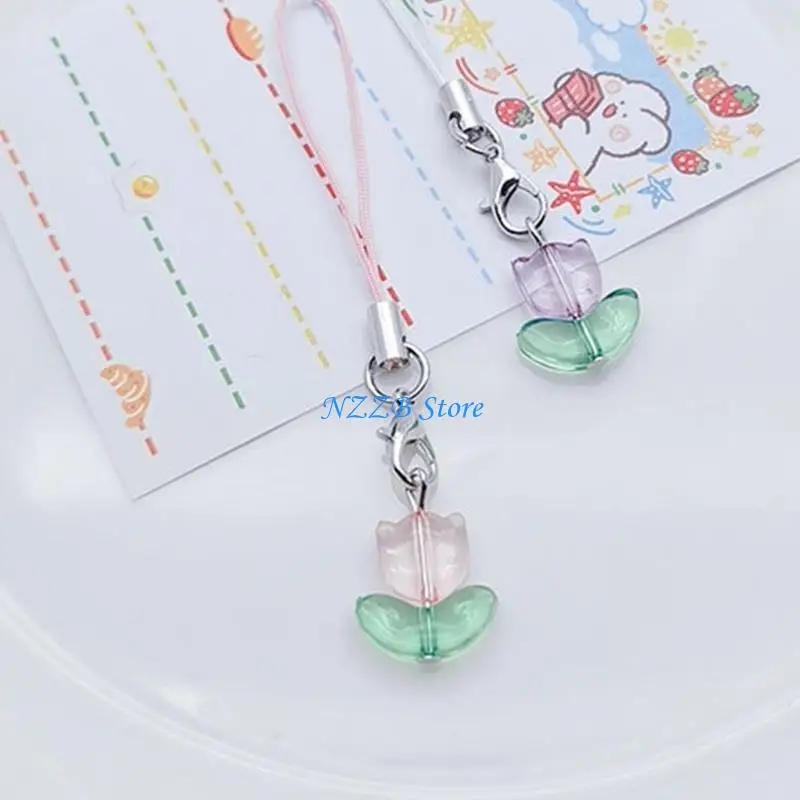 T21F Simple Small Flower Pendant Hanging Rope Phone Chain Strap Keychain Accessory
T21F Simple Small Flower Pendant Hanging Rope Phone Chain Strap Keychain Accessory