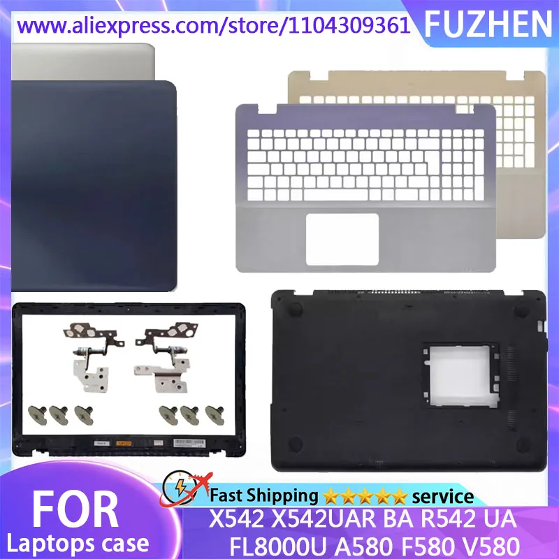 NEW Cover For X542 X542UAR BA R542 UA FL8000U A580 F580 V580 LCD Rear Cover/Front Frame/Palm Pad Keyboard/Bottom Cover/hinge
NEW Cover For X542 X542UAR BA R542 UA FL8000U A580 F580 V580 LCD Rear Cover/Front Frame/Palm Pad Keyboard/Bottom Cover/hinge
