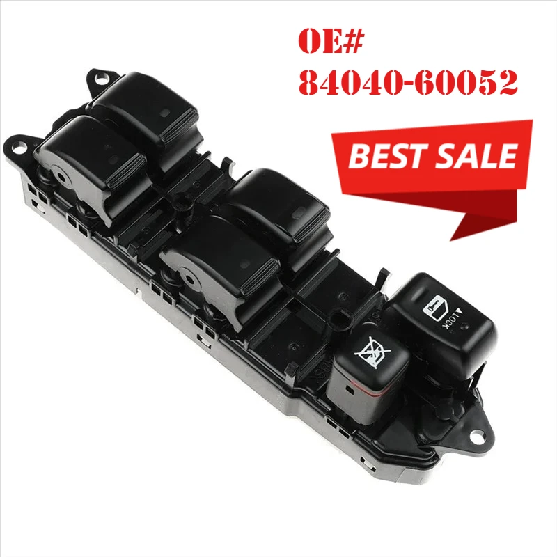 Window Lift Control Switch For Toyota Land Cruiser 120 GRJ120 TRJ120 Lexus GX470 84040-60052
Window Lift Control Switch For Toyota Land Cruiser 120 GRJ120 TRJ120 Lexus GX470 84040-60052