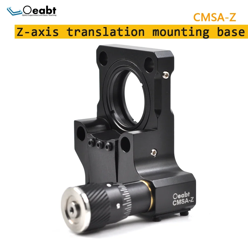 Z-Axis CMSA-Z Translation Optic Mount Cptomechanical Mount Translate Ø1" Optics for 30mm Cage Cube Optical Experiment Research
Z-Axis CMSA-Z Translation Optic Mount Cptomechanical Mount Translate Ø1" Optics for 30mm Cage Cube Optical Experiment Research