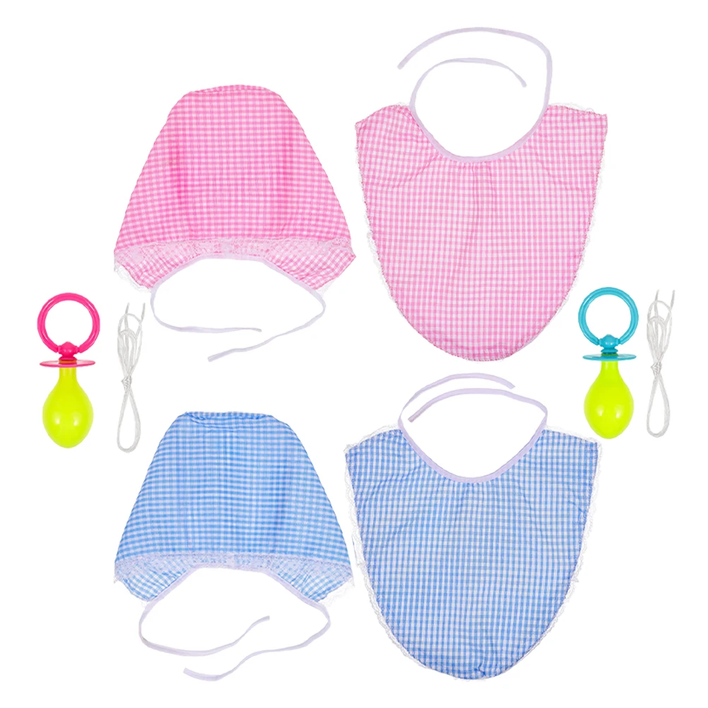 2 Sets Baby Clothing Cosplay Outfits Bib Hat Festival Supplies Birthday Accessories Funny Costume Pacifier Hats Adults Play Baby
2 Sets Baby Clothing Cosplay Outfits Bib Hat Festival Supplies Birthday Accessories Funny Costume Pacifier Hats Adults Play Baby