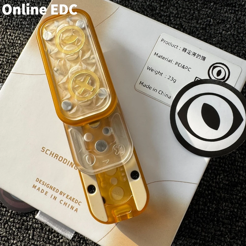 Pre-owned EAEDC PEI Mechanical Magnet Structure Push Slider Stress Relief Toys Magnetic Fingertip EDC Decompression Toys
Pre-owned EAEDC PEI Mechanical Magnet Structure Push Slider Stress Relief Toys Magnetic Fingertip EDC Decompression Toys