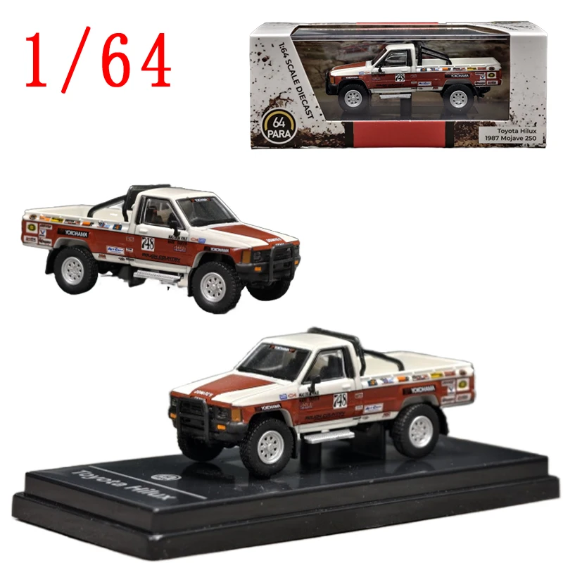 PARA Diecast 1/64 Scale Toyota Alloy Model Cars Toyota Hilux Pickup 1985 Play Vehicles Collectible Gifts for Boys
PARA Diecast 1/64 Scale Toyota Alloy Model Cars Toyota Hilux Pickup 1985 Play Vehicles Collectible Gifts for Boys