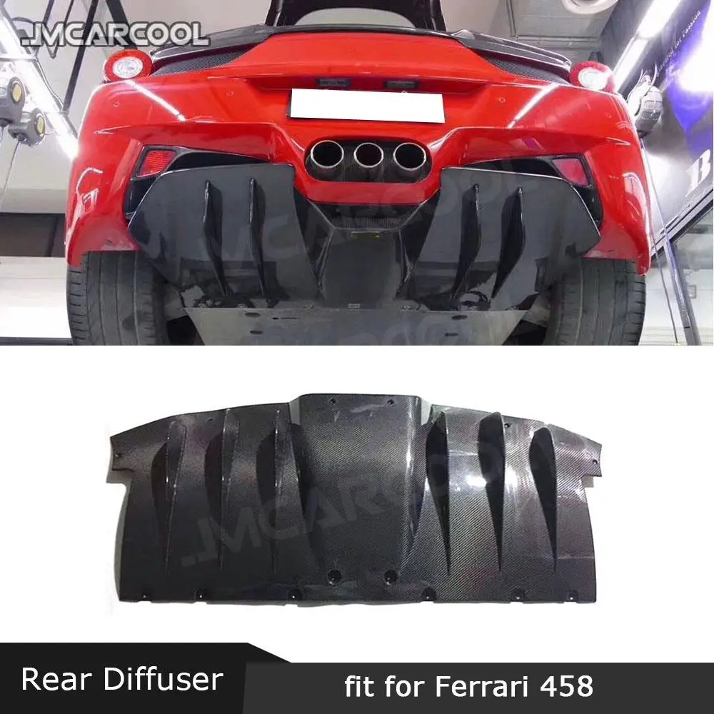 JMCARCOOL Carbon Fiber / FRP Back Rear Bumper Lip Diffuser Protector Plate Spoiler Car Styling For Ferrari 458 2011-2014
JMCARCOOL Carbon Fiber / FRP Back Rear Bumper Lip Diffuser Protector Plate Spoiler Car Styling For Ferrari 458 2011-2014