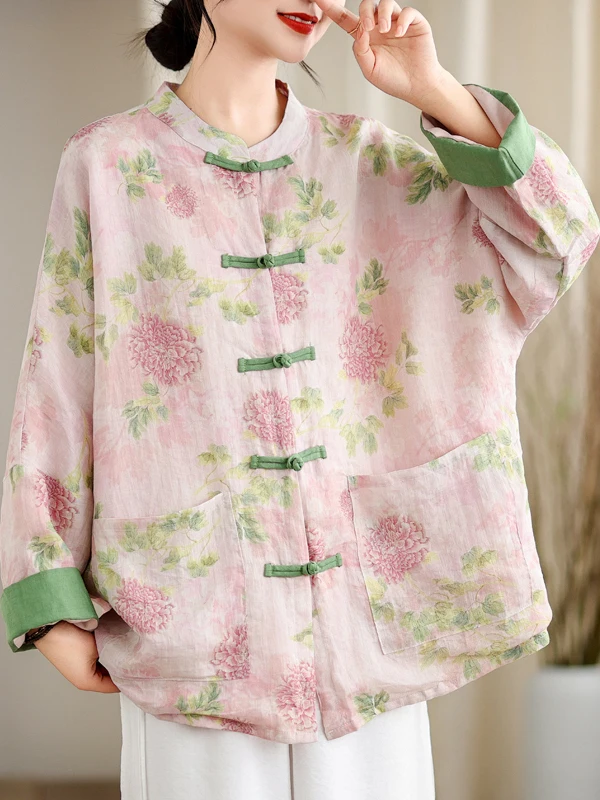 New Chinese Sle Lightweight Women's Sun Protection Clothing Thin Cotton Polyester Loose Fit Stand Collar Nine Sve Length
New Chinese Sle Lightweight Women's Sun Protection Clothing Thin Cotton Polyester Loose Fit Stand Collar Nine Sve Length