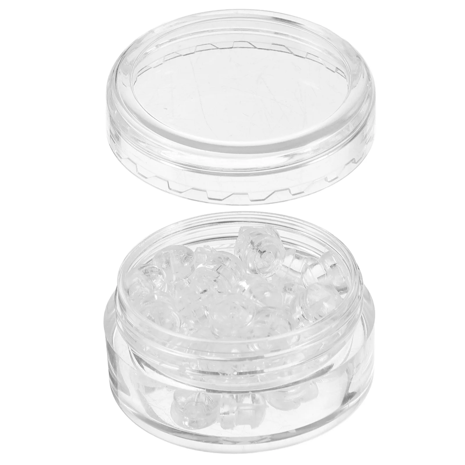 30 Pcs Wire Earring Rubber Plug Backings Patches Support Transparent Silica Gel Backs for Earrings
30 Pcs Wire Earring Rubber Plug Backings Patches Support Transparent Silica Gel Backs for Earrings