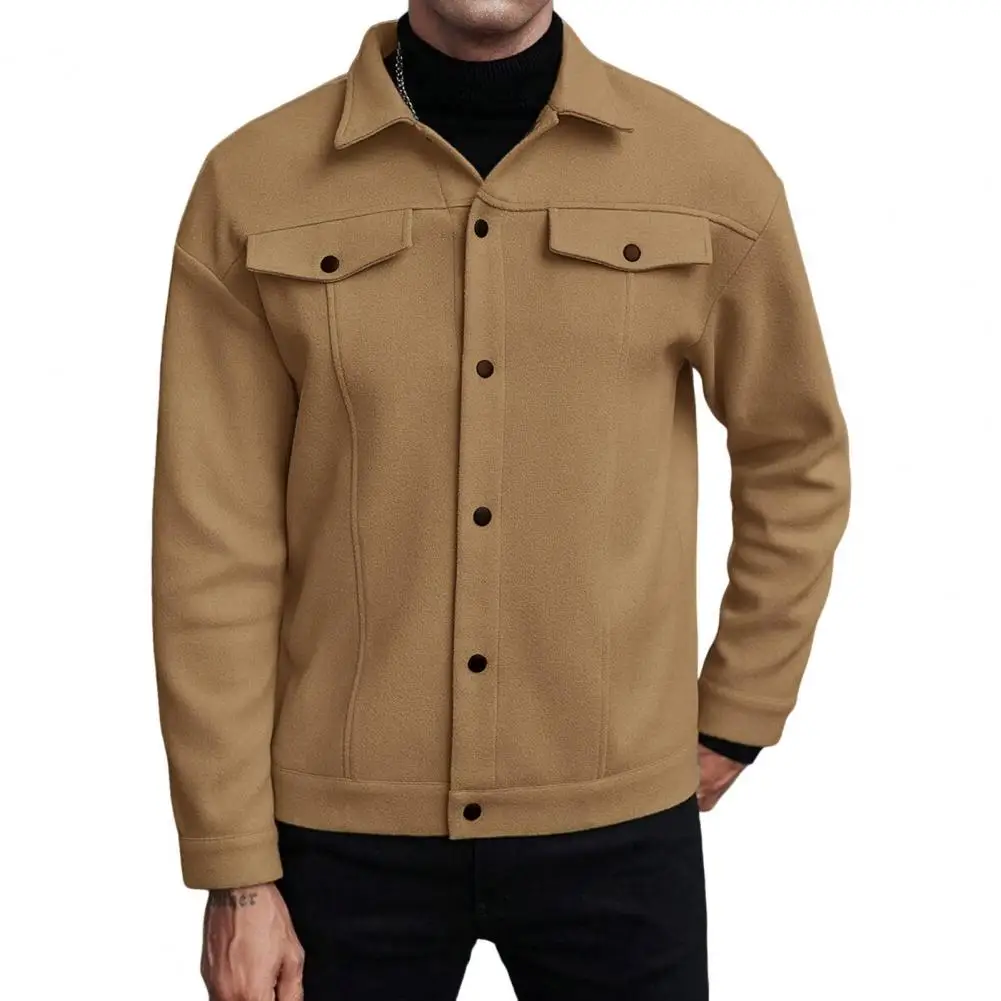 Мужское шерстяное пальто 202, осень-зима, новое шерстяное пальто, однотонное, повседневное, деловое, модное, тонкая ветровка, мужская одежда
Мужское шерстяное пальто 202, осень-зима, новое шерстяное пальто, однотонное, повседневное, деловое, модное, тонкая ветровка, мужская одежда