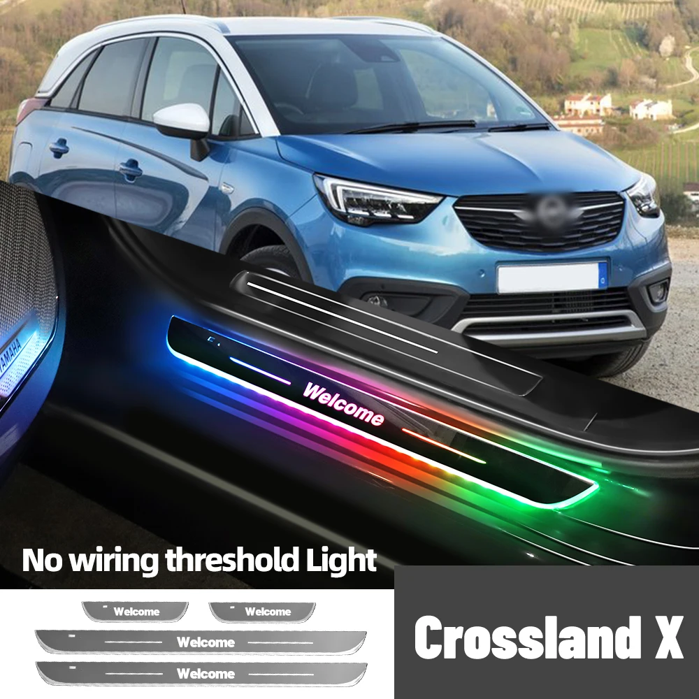 For Opel Crossland X 2016-2019 2017 2018 Car Door Sill Light Customized Logo LED Welcome Threshold Pedal Lamp Accessories
For Opel Crossland X 2016-2019 2017 2018 Car Door Sill Light Customized Logo LED Welcome Threshold Pedal Lamp Accessories